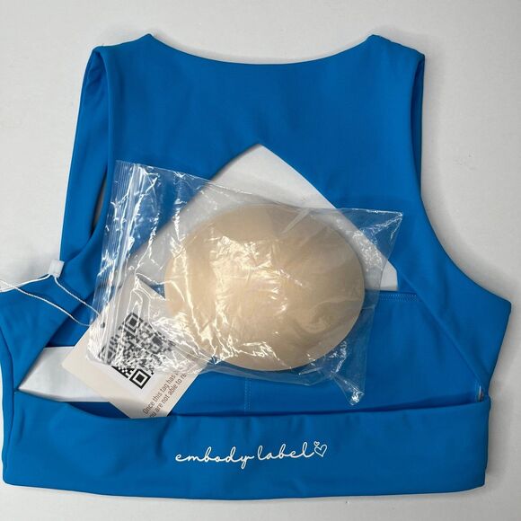 New Embody Label Sports Bra Active-Workout-Exercise Size Small Women’s - Picture 6 of 12